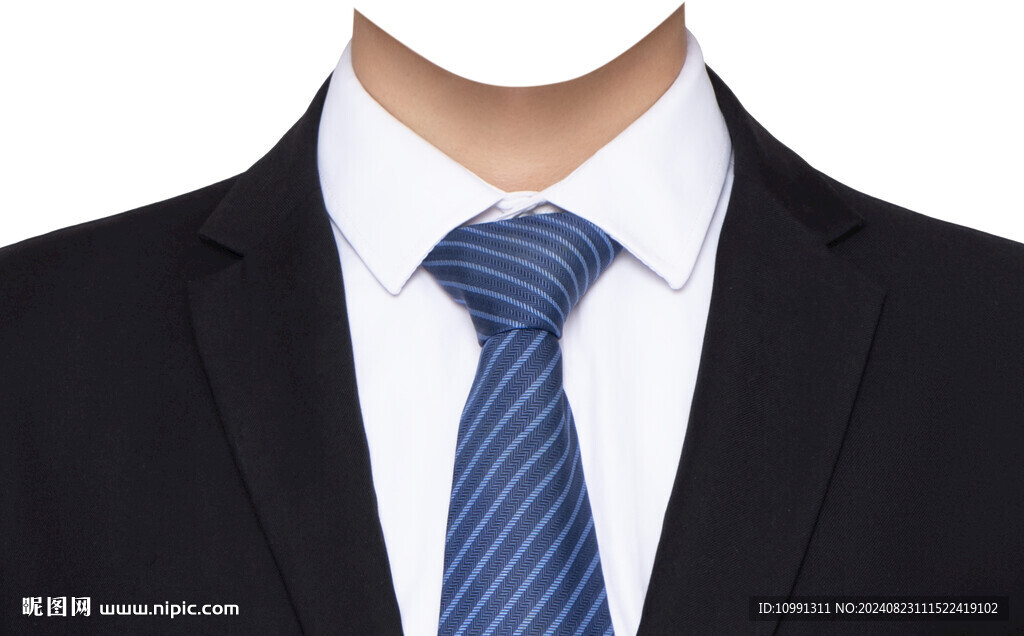 男士证件照衣服素材psd