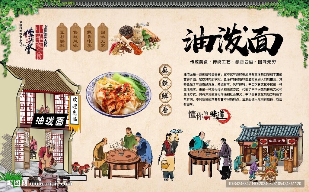油泼面 