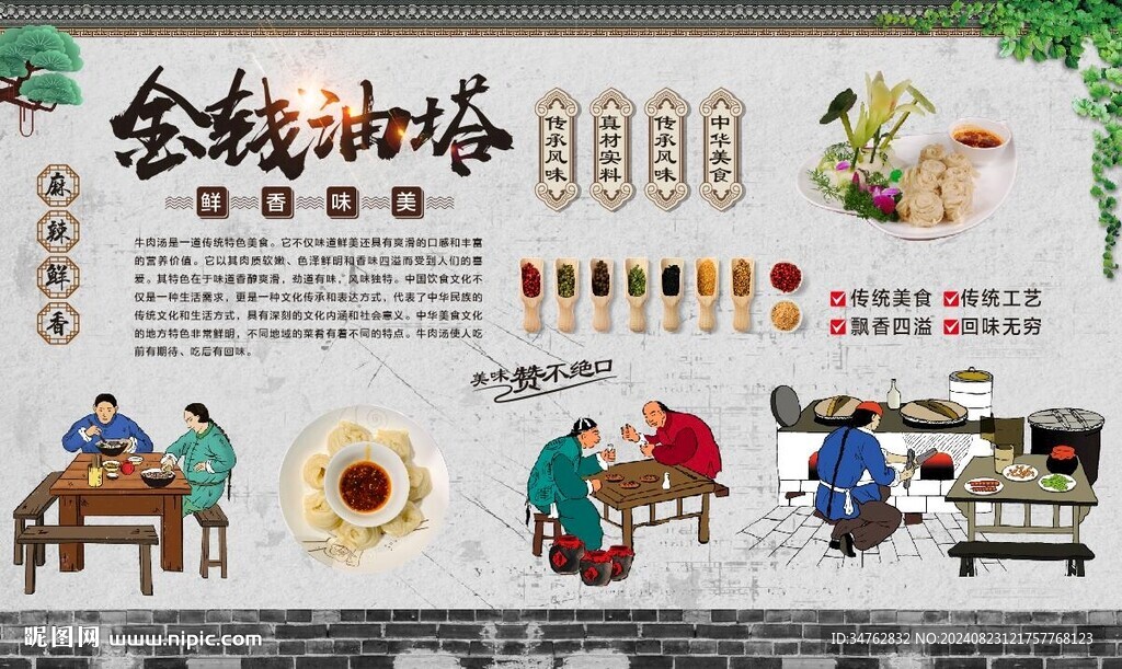 金钱油塔