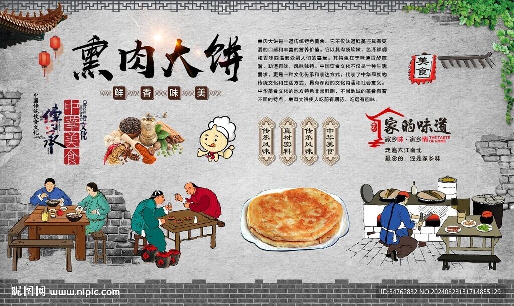 熏肉大饼 