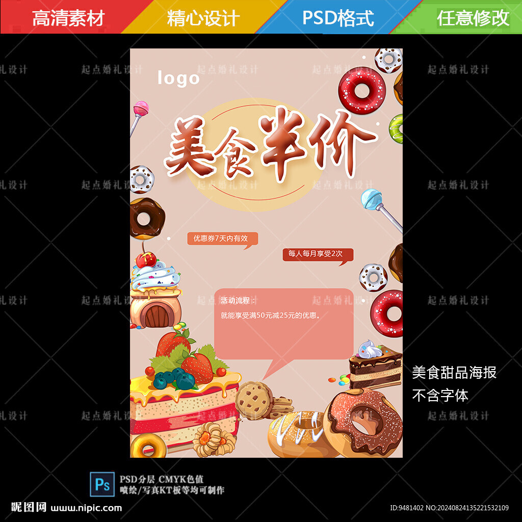 美食海报