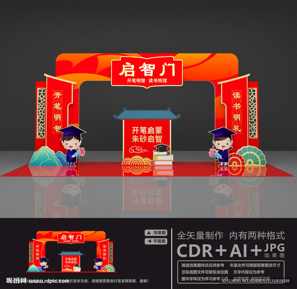 启智门