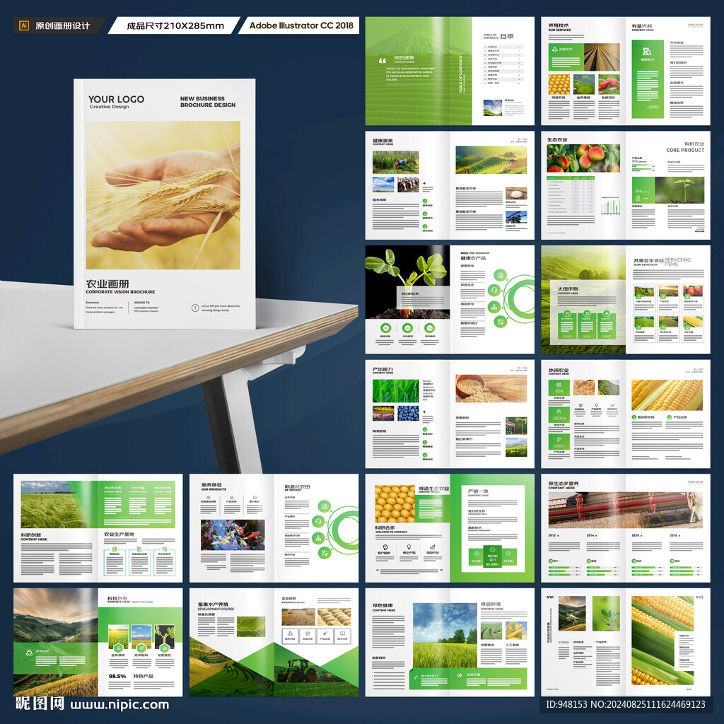 农产品画册