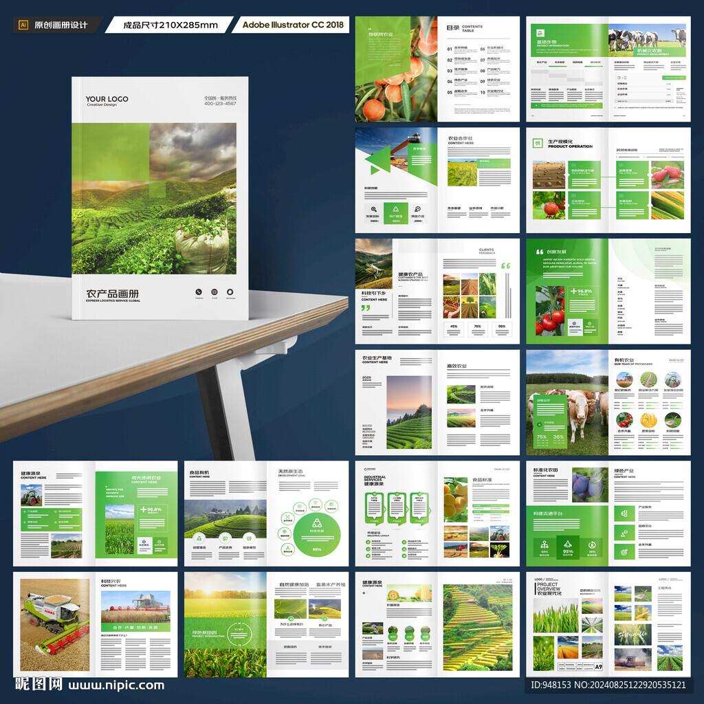 农产品画册
