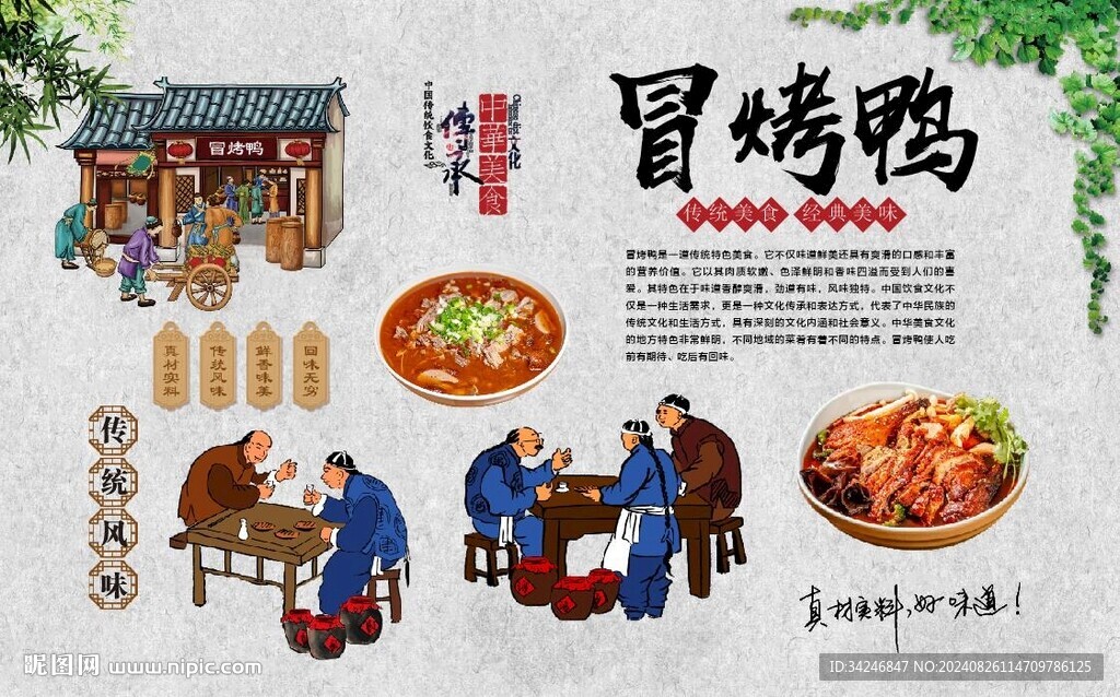 冒烤鸭 