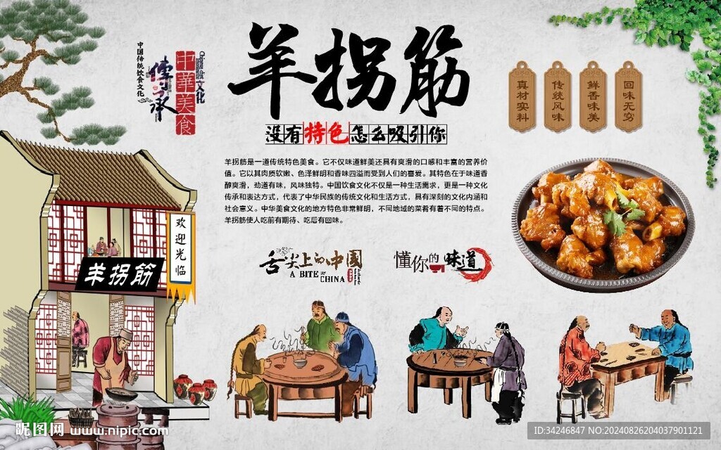 羊拐筋 