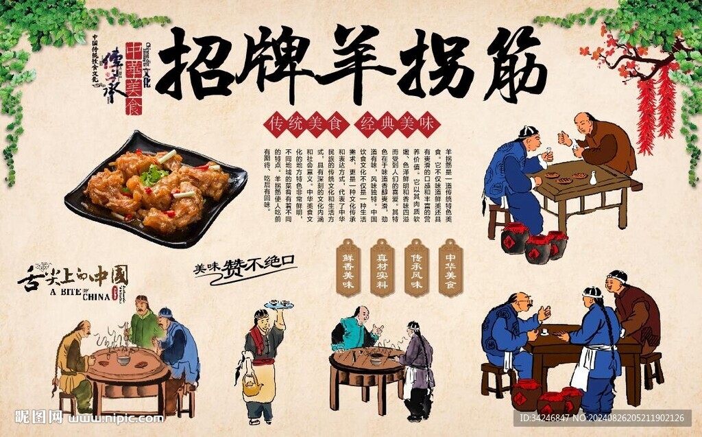 羊拐筋 