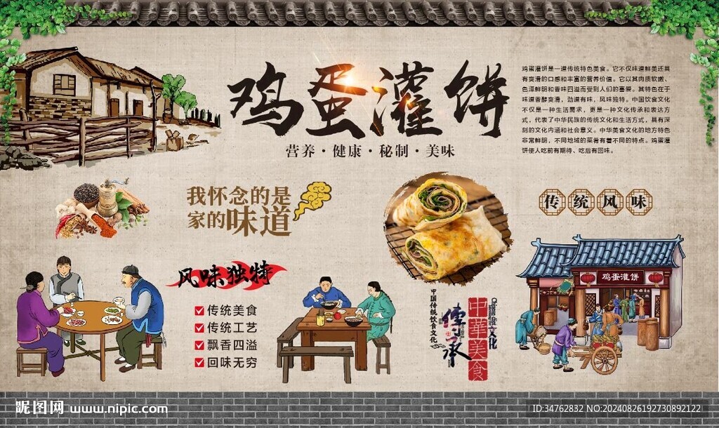 鸡蛋灌饼 