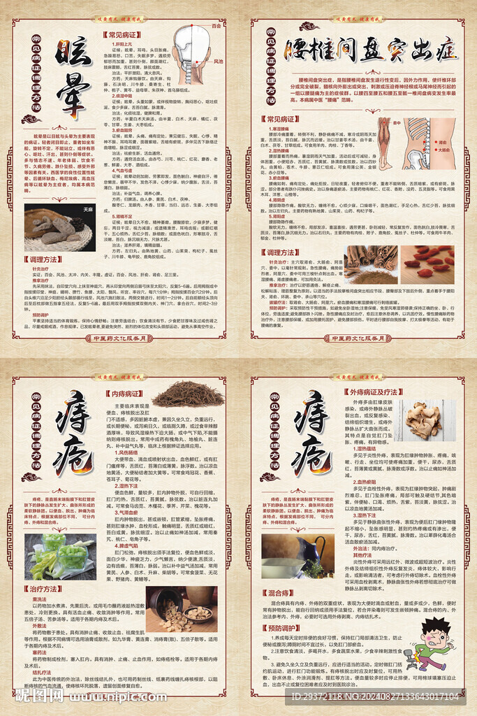 中医药文化常见病证调理方法海报