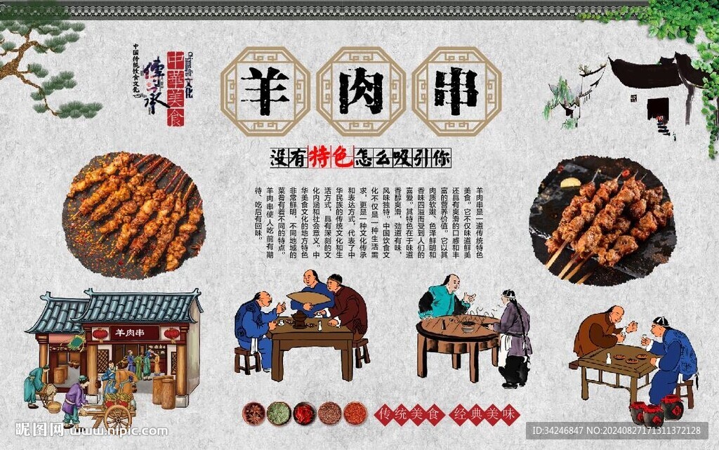 羊肉串 
