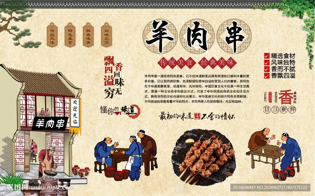 羊肉串