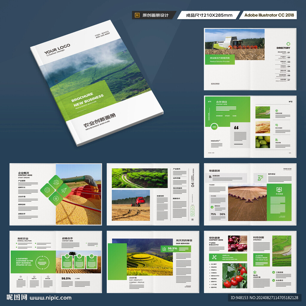 农业科技画册