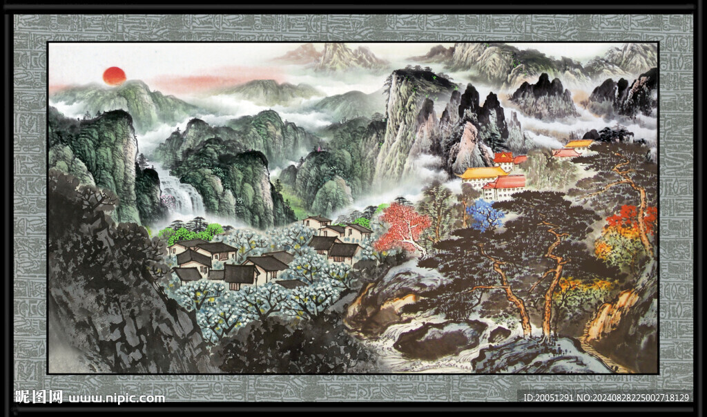 国画山水