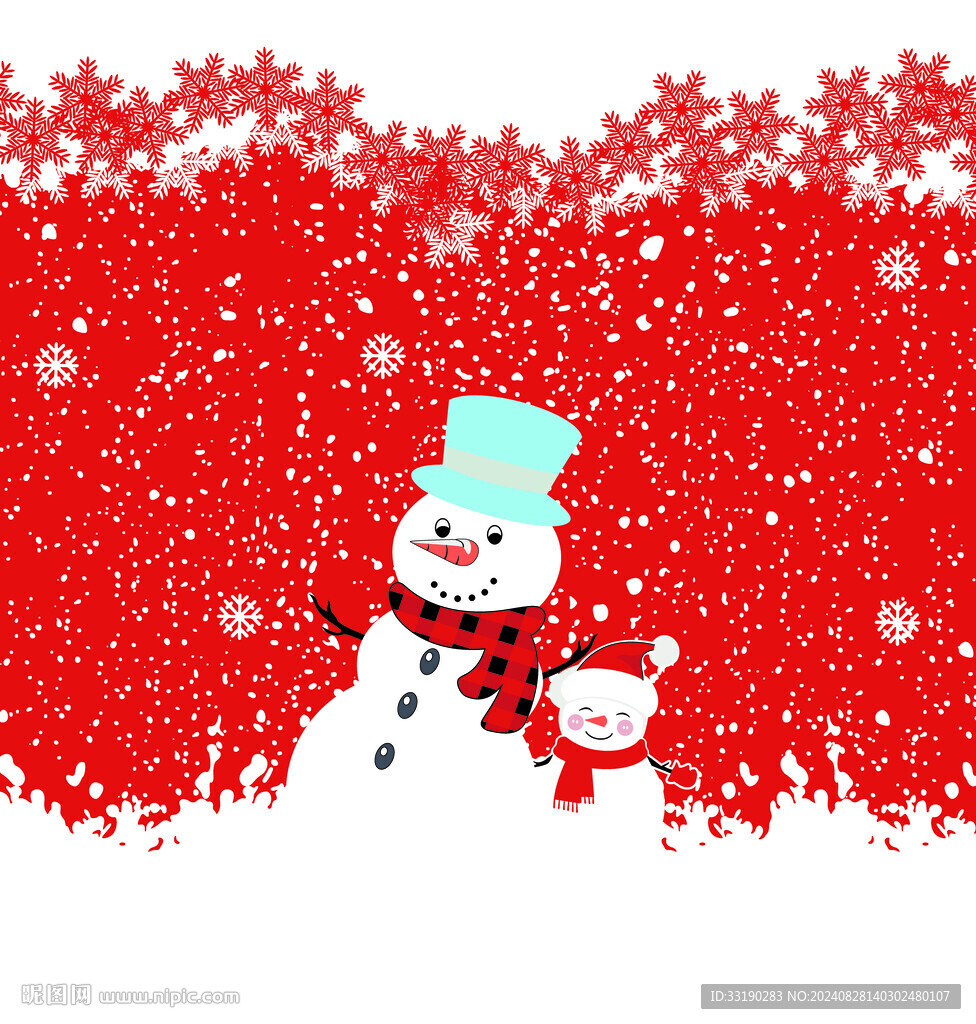 雪花 雪人