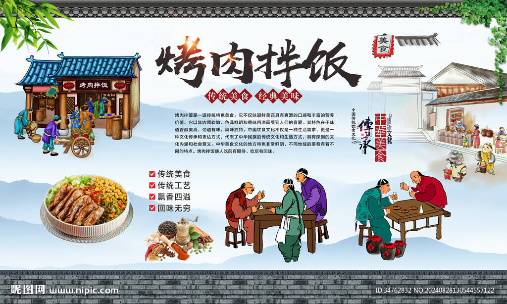 烤肉拌饭 
