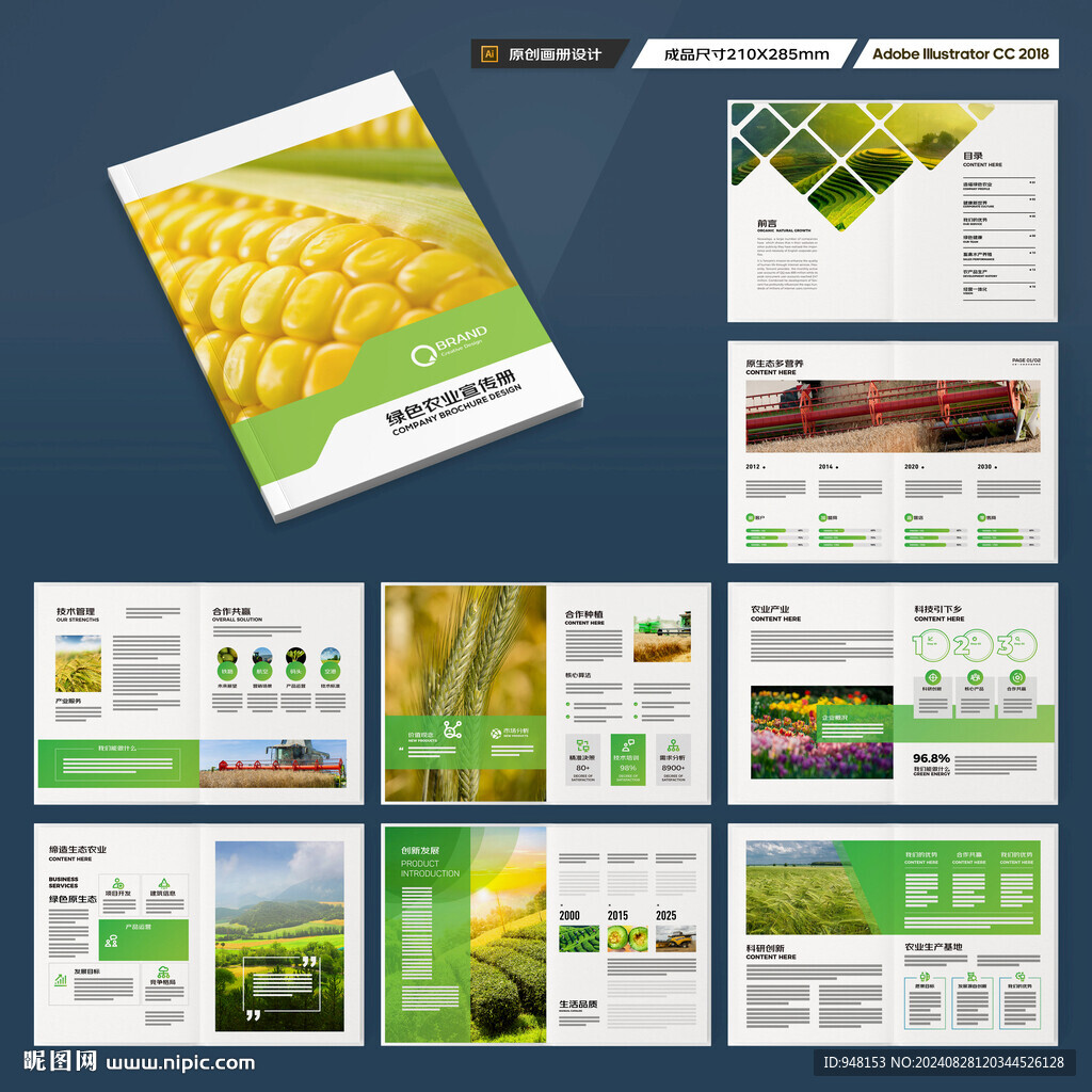 农产品宣传册
