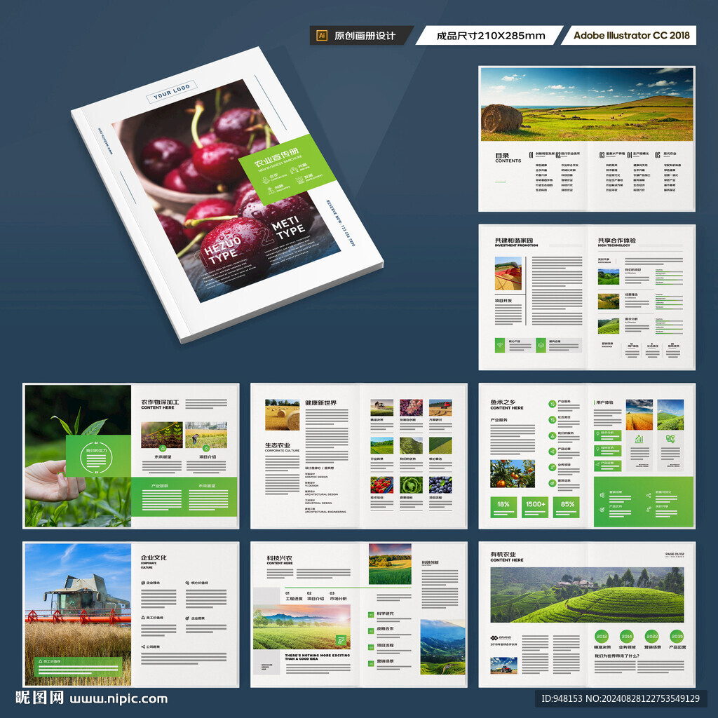 农产品画册