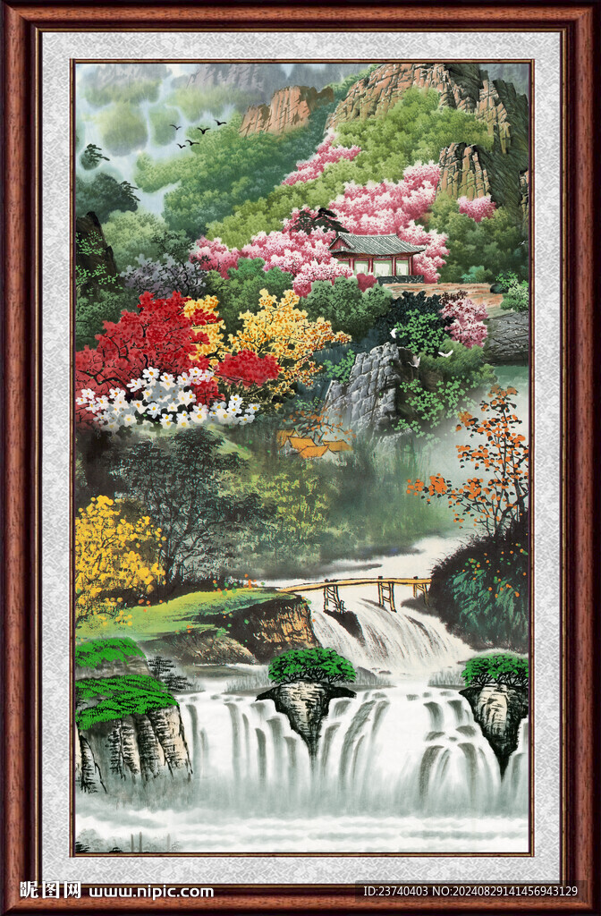 山水风景画 