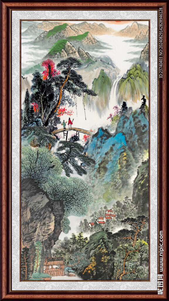 山水风景画