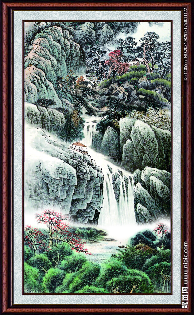 客厅山水画