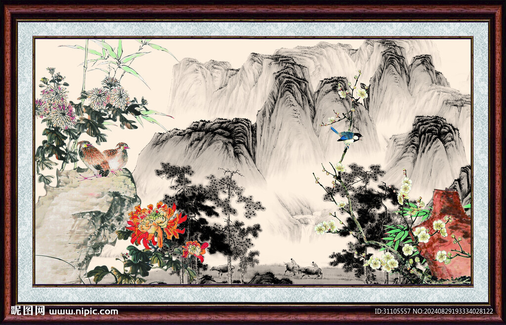 巨幅国画 