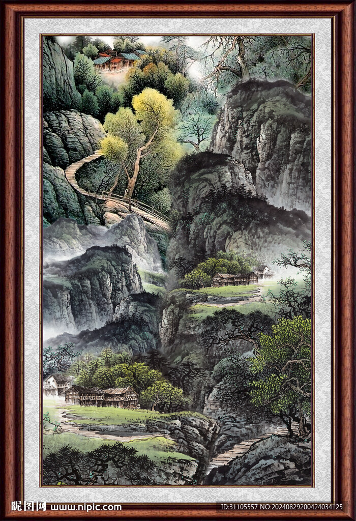 巨幅国画 
