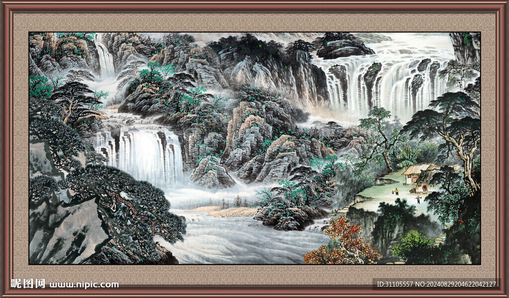 风水画 