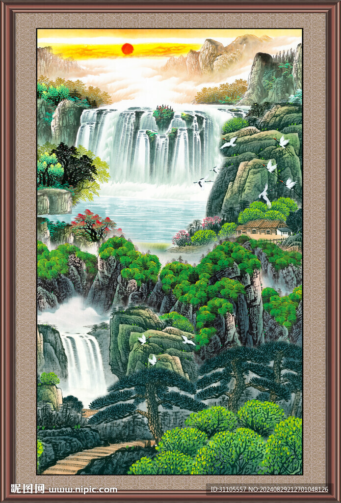 新中式山水