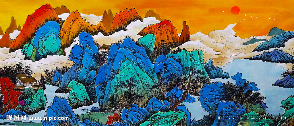 千里江山图