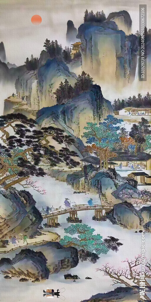 千里江山图