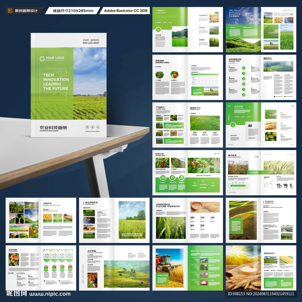 农产品画册