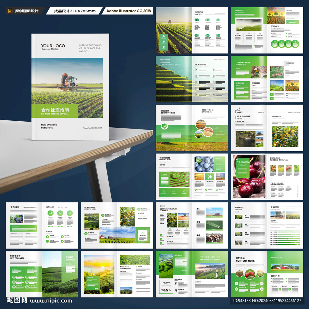 农业科技画册