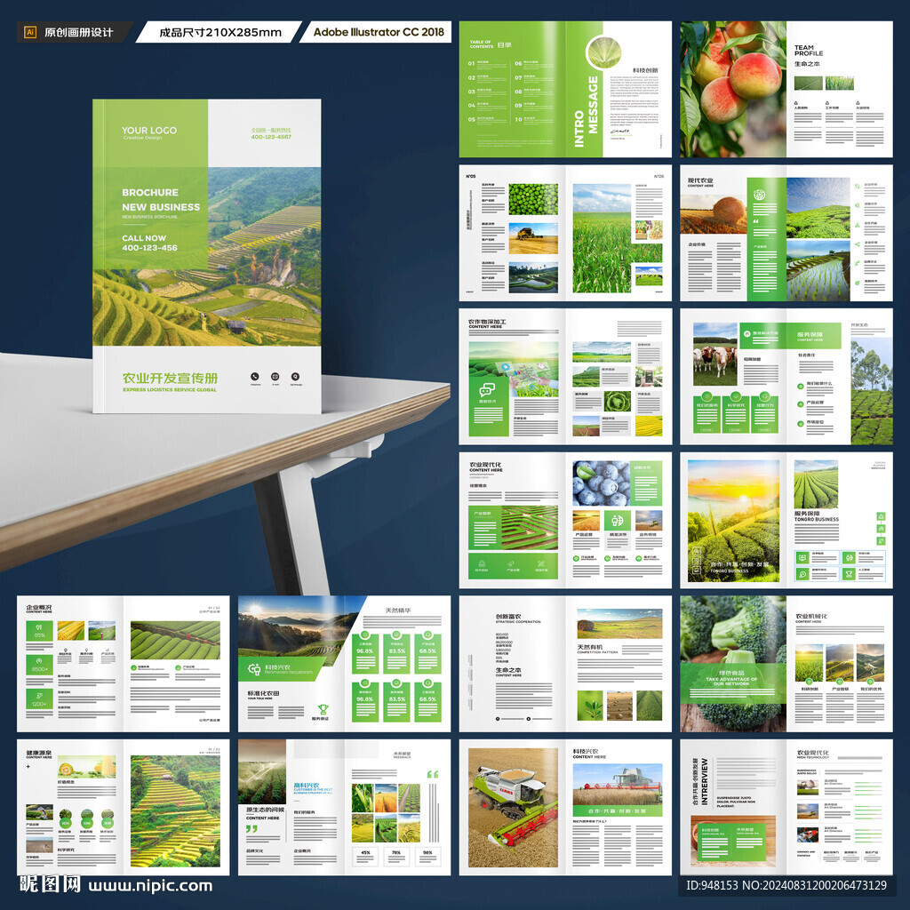 绿色农业画册