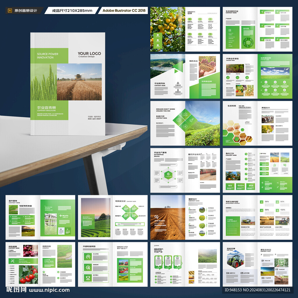 农产品画册