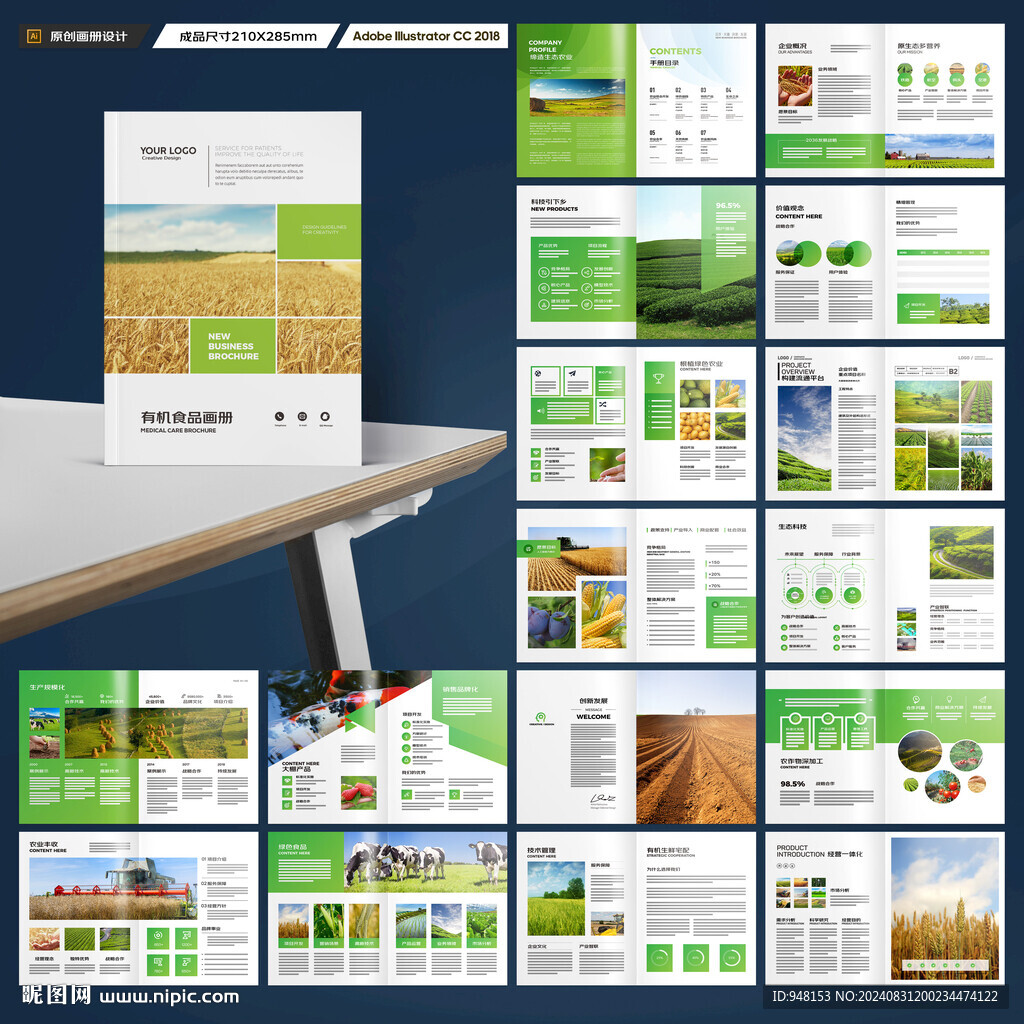 农产品宣传册