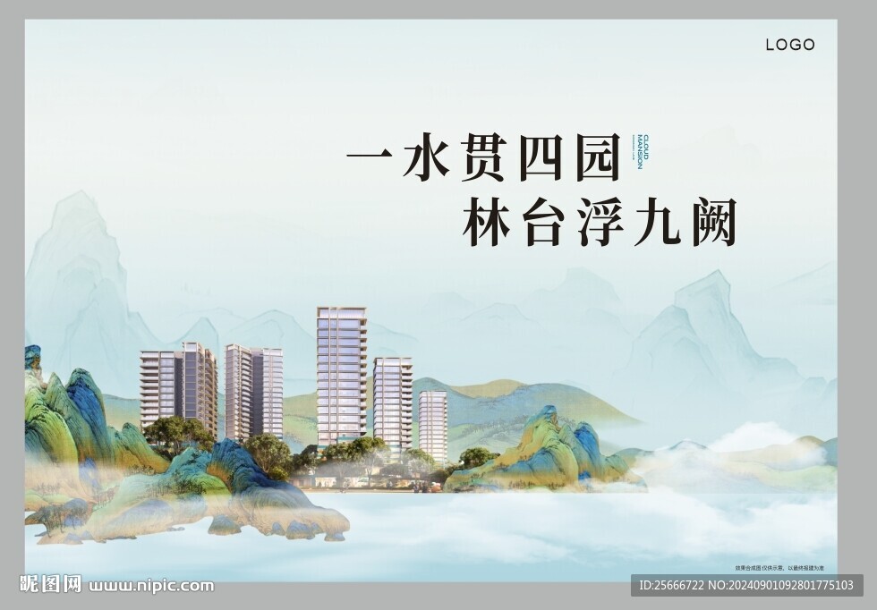 房地产展板海报