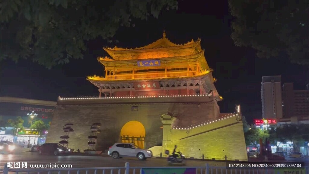 张掖钟鼓楼