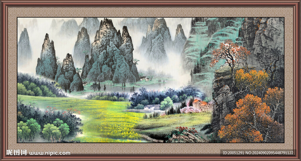 风景国画