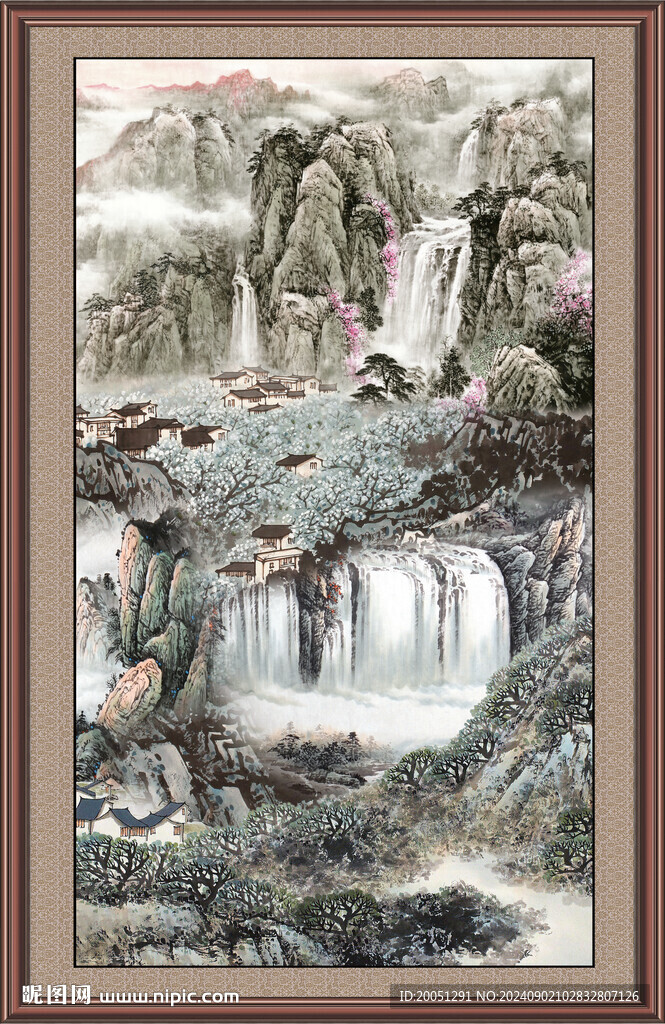 国画江山如画 