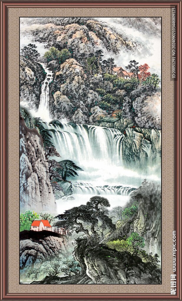 国画江山