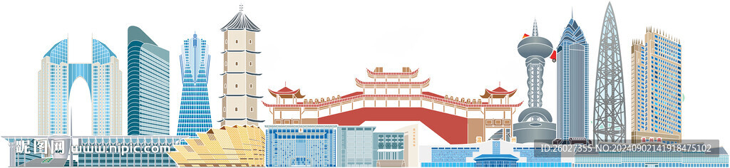 温州城市天际线