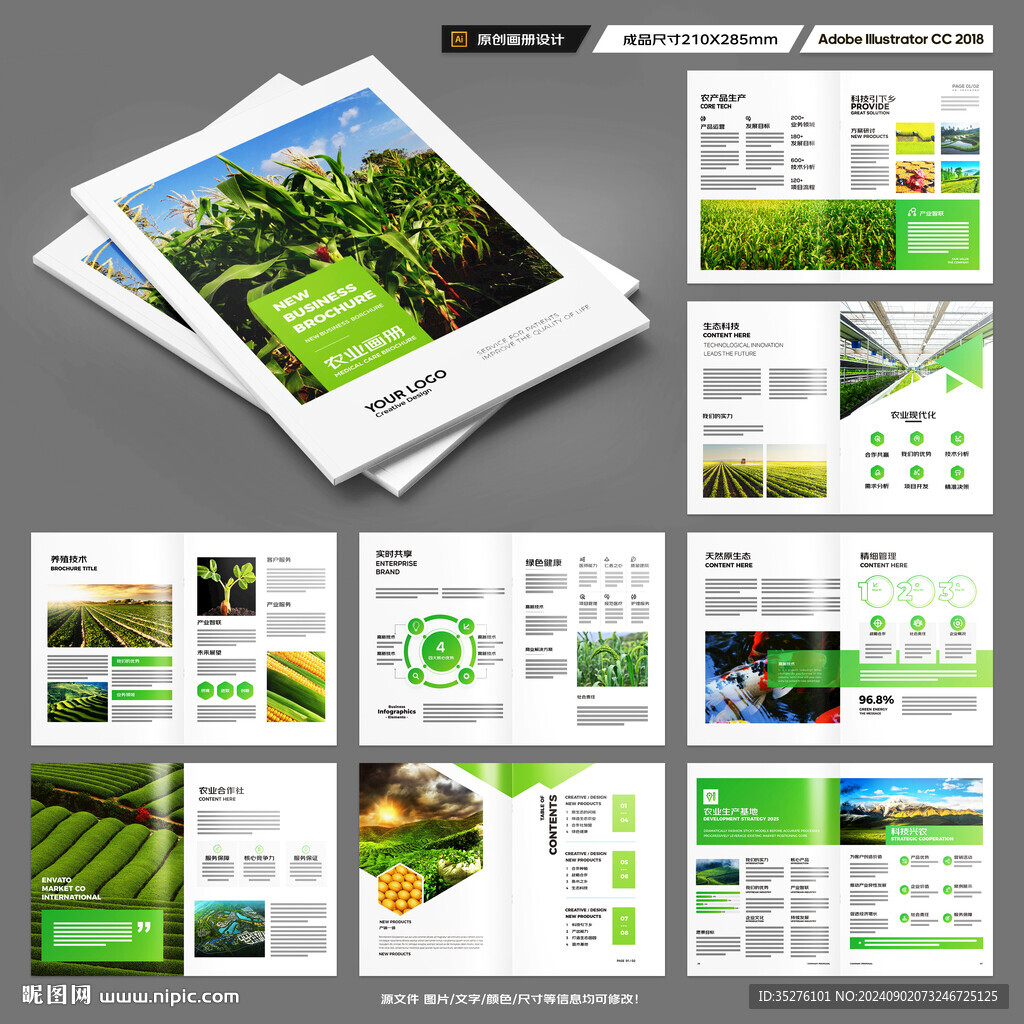农产品宣传册