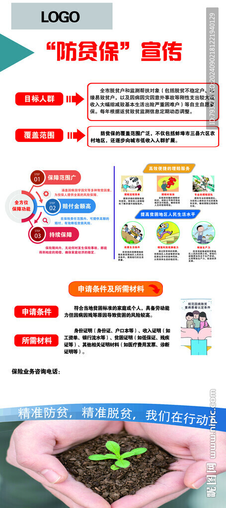 防贫保宣传