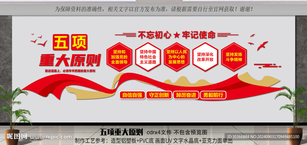 五项重大原则