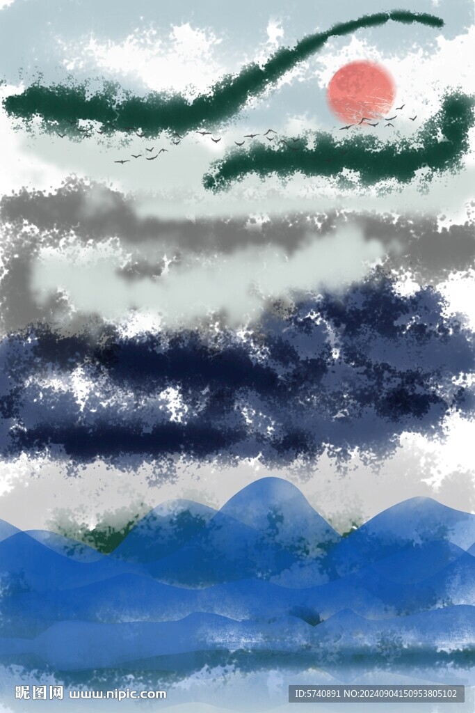 抽象画