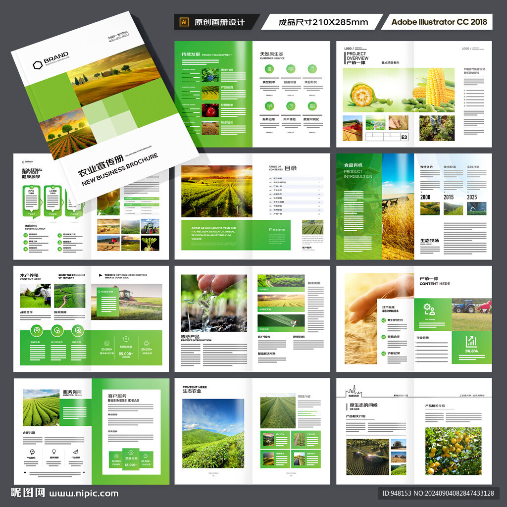 农产品画册