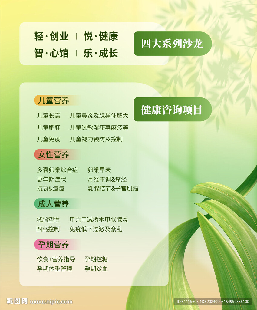 健康管理海报