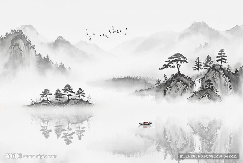 意境水墨风背景
