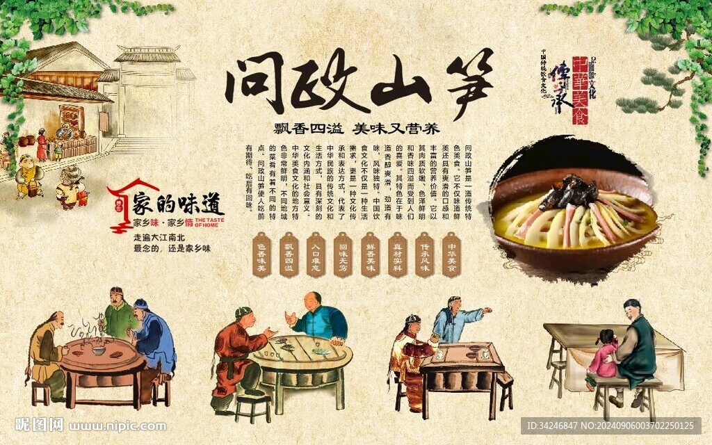  问政山笋