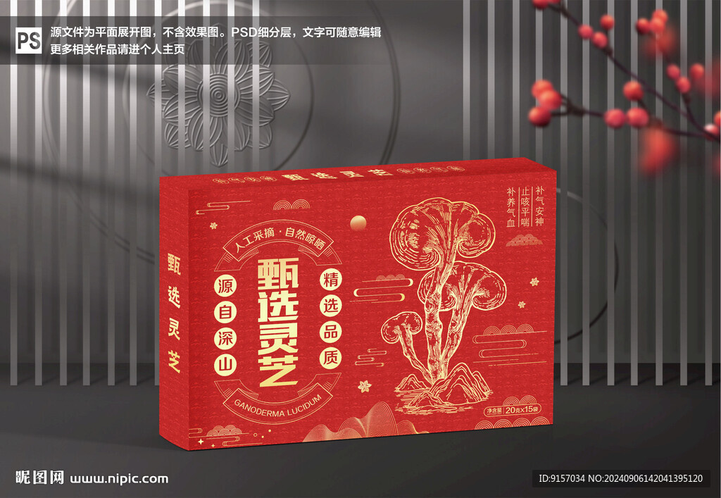 灵芝包装